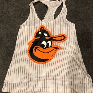Victoria’s Secret Pink Orioles Racerback Tank Med